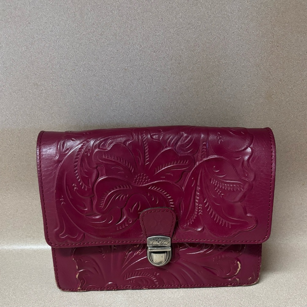 Patricia Nash Leather Crossbody Bag - Picture 16 of 16